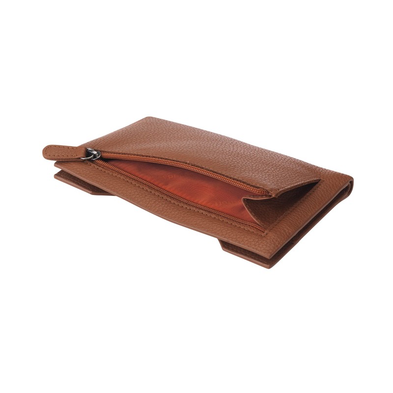 Josephine Osthoff Hamburg Flat Wallet Genuine Leather with RFID Protection,