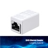 RJ45 Coupler, Ethernet Coupler Cat6 Coupler for Cat5e/Cat6/Cat7/Cat8, 1000Mbps Ethernet