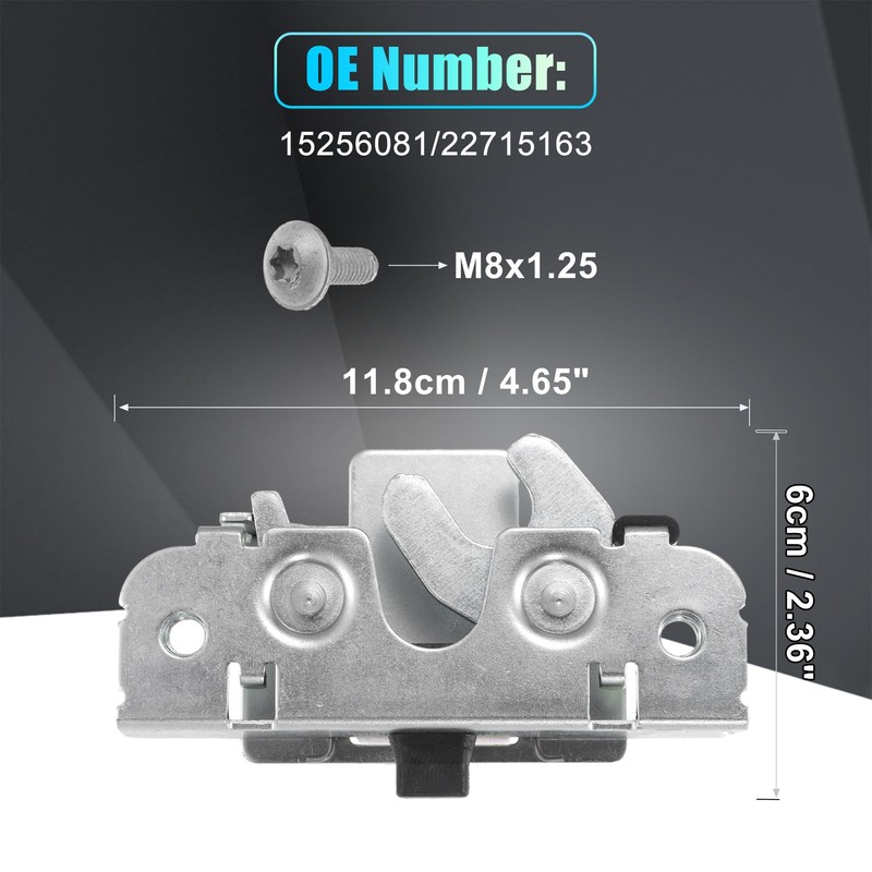 X AUTOHAUX Replacement Rear Liftgate Door Lock Actuator with Screw