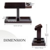 ProCase Watch Organizer Stand, Wood Watch Bracelet Display T-Bar, Watch