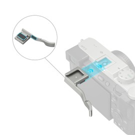 SmallRig 4818 Sony Alpha 7C II / α7CR / α7C Thumb Grip (Silver)