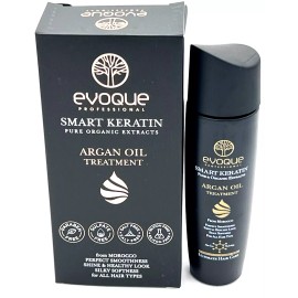 EVOQUE SMART KERATIN PURE ORGANIC EXTRACTS ARGAN OIL TREATMENT -2 PACK