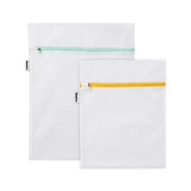 Mamlyn mesh laundry bags (1 Medium 1 Small)
