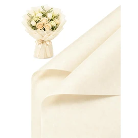 TINGSING 2 Packs Floral Wrapping Paper, 80 Sheets Non-Woven Pleated Flower Bouquet Wrap for Fresh Flowers, 17x22 Inch Gift Packaging Paper for DIY, Florist Supplies, Gift Shop Supplies