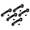 10pcs ABS Car Exterior Door Handle Cover Trim Fits for