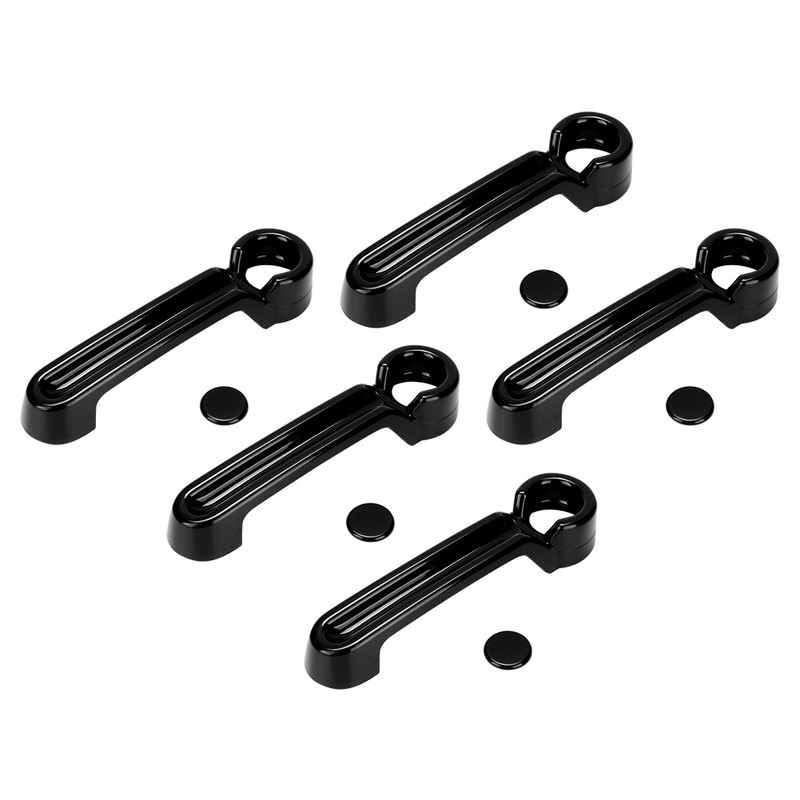 10pcs ABS Car Exterior Door Handle Cover Trim Fits for