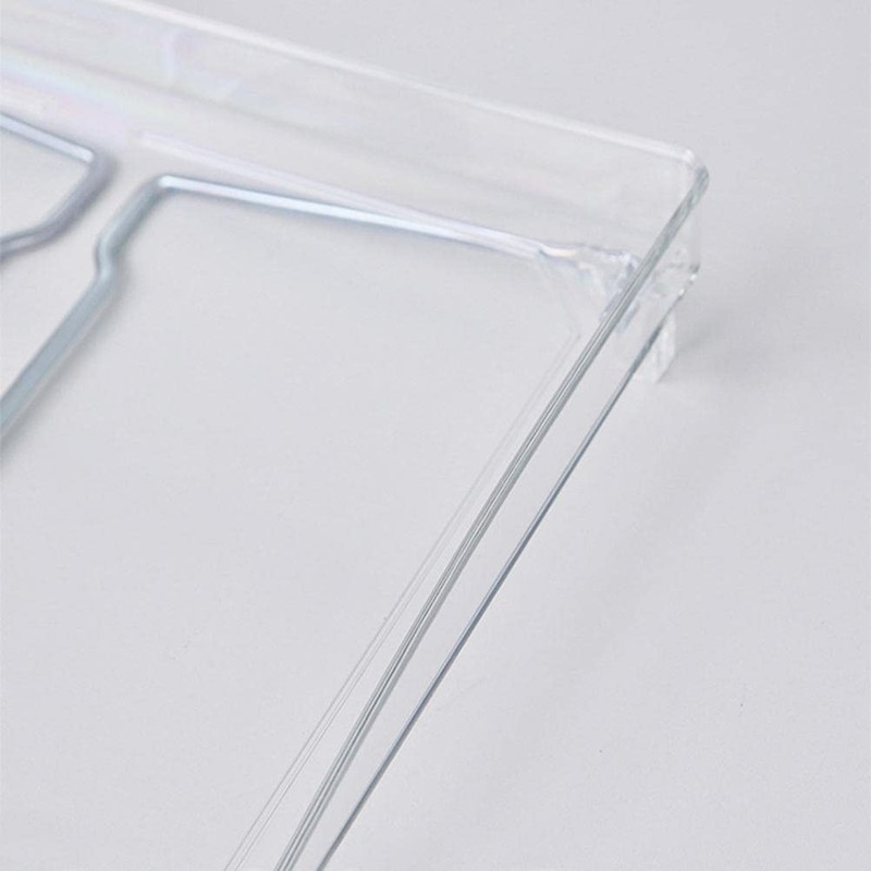 Tumnea Kitchen Shelf Organiser, Desktop Storage Shelf, Transparent Acrylic Kitchen