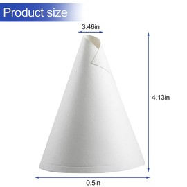 Disposable Car Engine Oil Funnels, Paper Vehicle Fuel Dispenser for Motor Oil, No Spill Automotive Fluid Gas Change Cone Funnel Accessories, Universal for SUV, Sedan, Truck (25PCS)