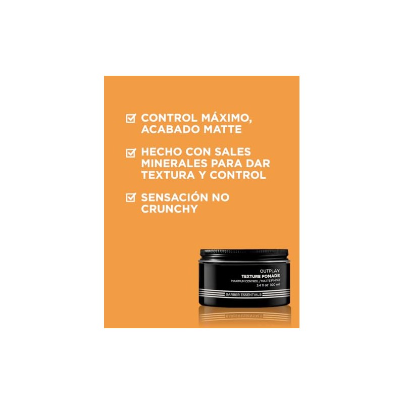 REDKEN BREWS - Pomada para peinar Outplay | Pomada para