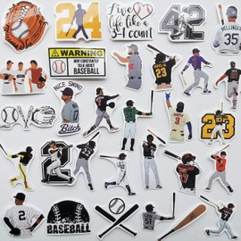 50 Baseball Helmet Stickers Illustrated Stickers Baseball Stickers, Baseball Stickers, Baseball Stickers, Batter Baseball Softball Decals