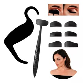 Universo en Linea Plantillas 8pz Aplicar Maquillaje Delineado Sombra Contour