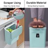 Tiyafuro 2.4 Gallon Kitchen Compost Bin for Counter Top or