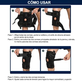 Lmkb Rodillera Ortop?dica y Deportiva con Estabilizadores