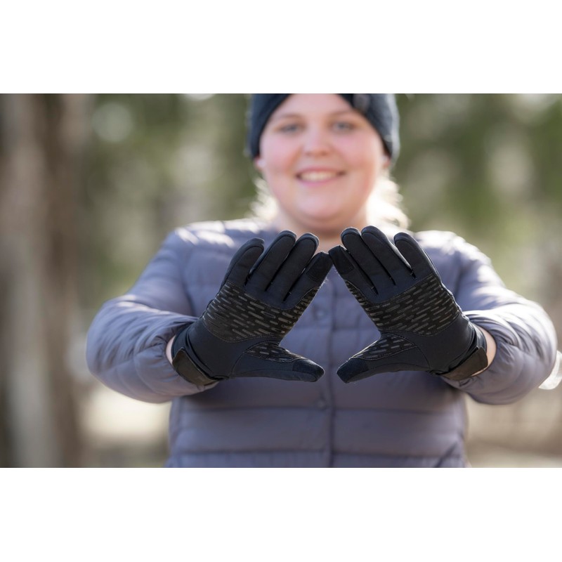 Roeckl Sports Nordheim Outdoor Winter Riding Gloves Black 6.5