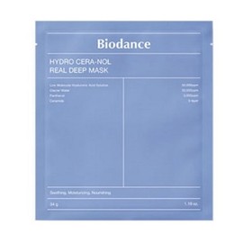 Biodance [Biodence] Biodance Hydro Seranol Real Deep Mask (4 sheets) / [바이오던스] 바이오던스 하이드로 세라놀 리얼 딥 마스크(4매입)