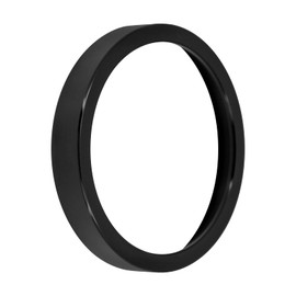 Speedometer Trim Ring Compatible with Harley Sporster 883 1200 Dyna Street Bob Low Rider Models Black (Style 4)