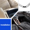 Car Center Console Cup Holder Trim Cover Strip Compatible with