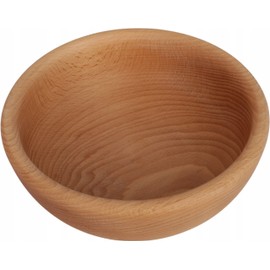 Wooden World – Wooden Decorative Fruit and nut Bowl – Rustic Style Natural Wood Serving Bowl for Snack – 10 cm