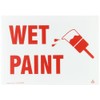 Accuform Signs MPCR508 Lite-Corr Corrugated Plastic Sign, Legend "Wet Paint"