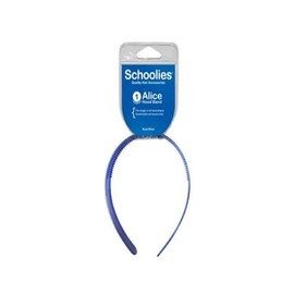 Schoolies Hair Accessories Alice Head Band, Kool Blue