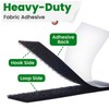 (16 FT x 3/4 Inch) Strips with Adhesive for Fabric,
