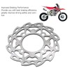 185mm Rear Brake Disc Rotor Steel Alloy High Strength for