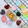 9Pc Small Food Containers with Lids, 90ML Plastic Snack Pots,