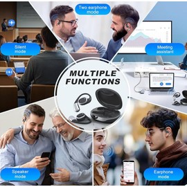 Translation Earbuds Real Time, AI Language Smart Translator, 144 Languages & Accents, Real-Time 3-in-1 Translator Earbuds,iOS Android Translation Device for Travel Business Learning and Study