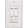 Quorum 7-1192-6, Three Speed and Light Dimming Wall Slide Control,