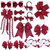 School Hair Accessories Set 14 Pcs Uniform Hair Bow Headband