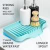 UHMER Silicone Sink Tray - Extra Large Self-Draining Tray for