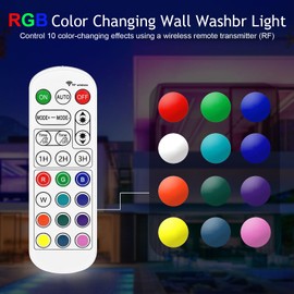 Outdoor Wall Washer Lights 2 Pack,36W 4000K Neutral White Wall Light,120V IP67 Waterproof 2ft Led Linear Wall Light Bar for Outdoor Indoor Building Sign, Hurches,Garden,Courtyards Lighting