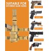 Universal Drop Leg Holster - Adjustable Thigh Holster for Light