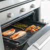 InnovaGoods Mat Non Stick Oven and BBQ Grill, Fiberglass, Black,