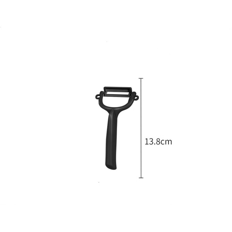 JBBERTH Peeler Unique Ceramic Peeler,Black