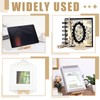 4 Pack Wooden Book Stand for Display Book Holder Easel