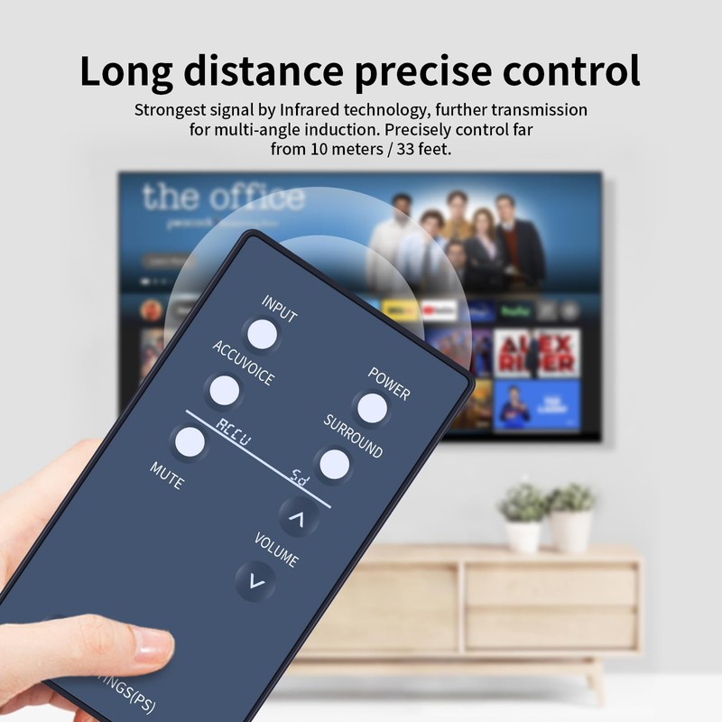 PZL New Replacement Remote Control for Zvox Multi Level AccuVoice