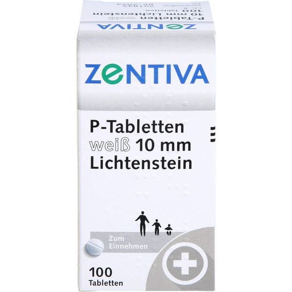 P Tablets White 10 mm Pack of 100