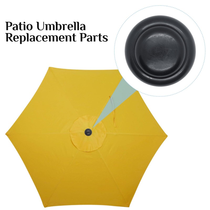 Tkerolk Patio Umbrella Replacement Parts, Outdoor Patio Umbrella Cap, Sunshade