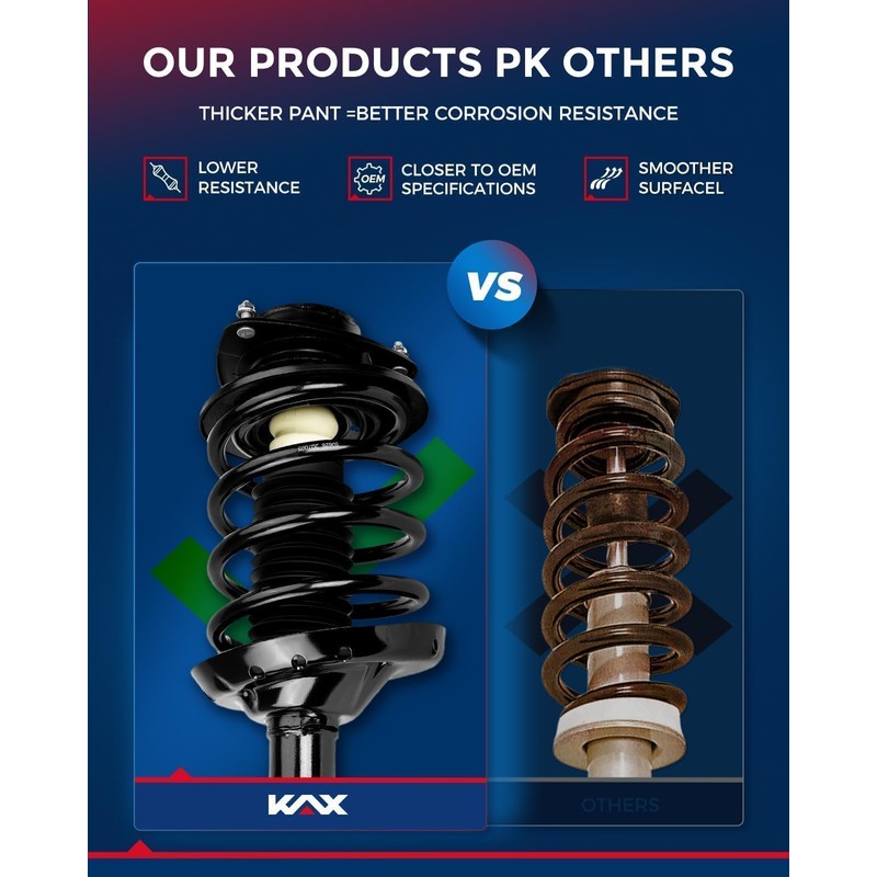 KAX Quick Front Struts for Toyota 2007 2008 2009 2010