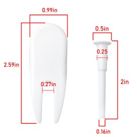 ZZHXSM 5Pcs Air Stopper Plug Pin Fitness Ball Plug Yoga Ball Plug Exercise Ball Plug Replacement Kit for Fitness Exercise Ball Inflatable Bed Pool