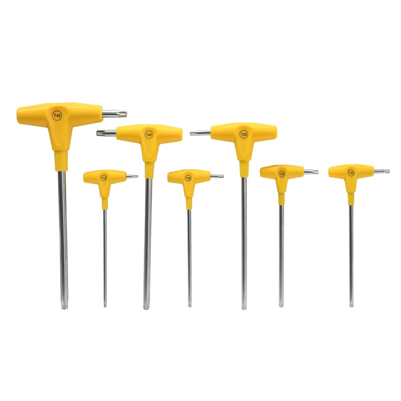 Dapetz ® 7PCS T Handle Allen Keys, Star Torx Key