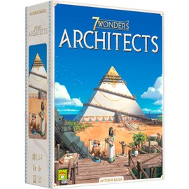 Asmodee 7 Wonders Architects - Shape History with Your Ingenious Wonders, Civilization Strategy Game for Kids and Adults, Ages 8+, 2-7 Players, 25 Minute Playtime