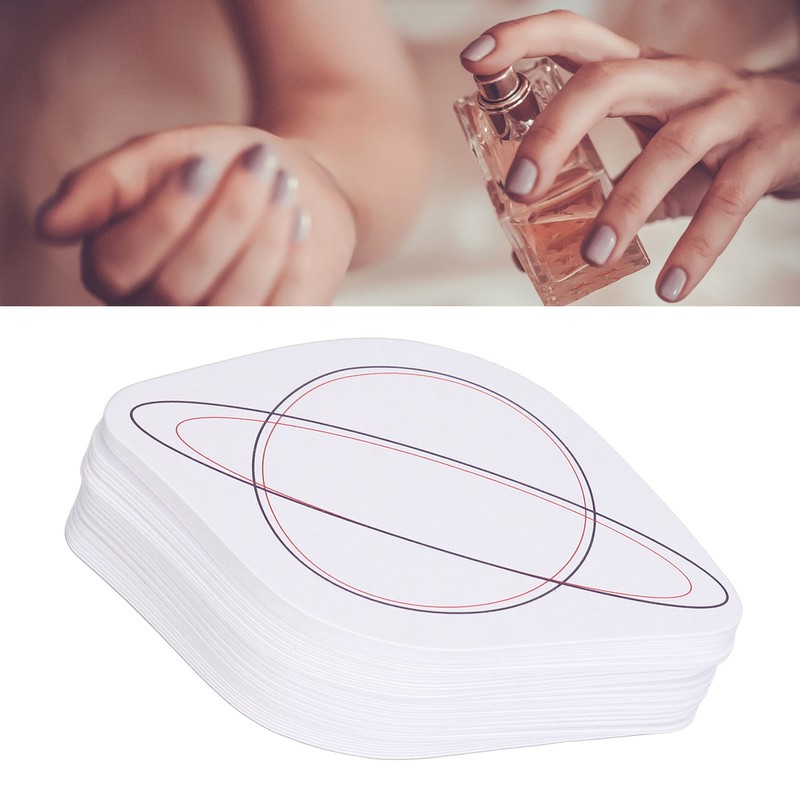 100pcs Aromatherapy Fragrance Testing Strip Disposable Portable Perfume Smelling Strip