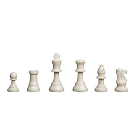 The House of Staunton - Analysis Plastic Chess Set - Pieces Only - 2.5" King