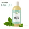 Tónico facial de menta 1 L, frescura e hidratación día