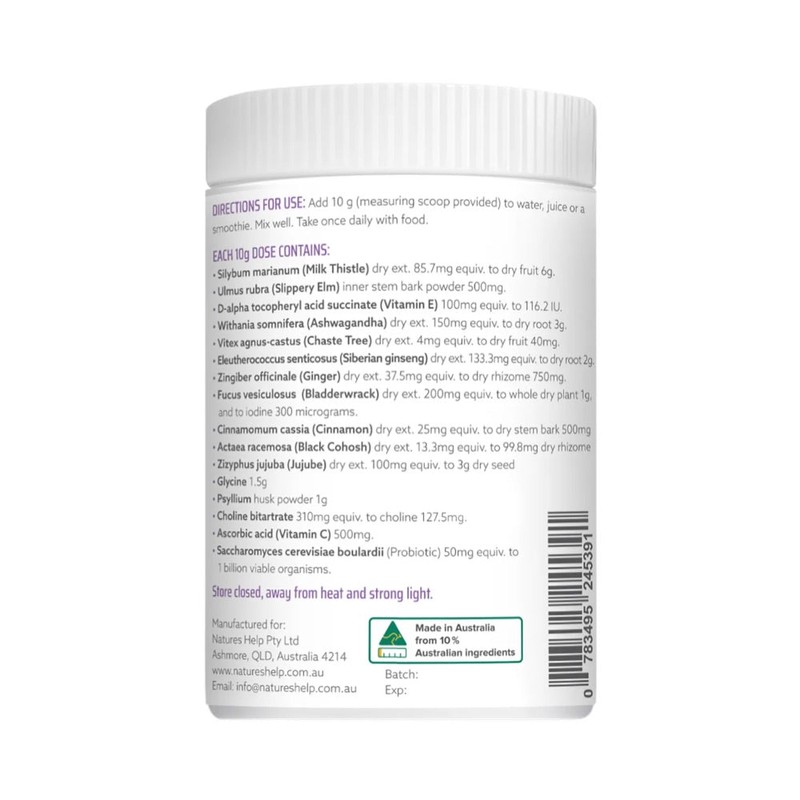 NATURE'S HELP Fem Balance Female Hormone Balancer 300g