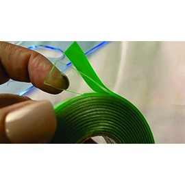 Quilting Grip Tape - Non-Slip Adhesive Strips - Easy Peel and Double-Sided Sewing Tape with NO remaining Residue - Quilting Strips for Quilters - 78-Inch Long, 1/2 Inch Width