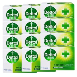 Dettol 데톨 오리지널 항균비누 95g 12개 [라이스데이 윤 12입] Dettol Original Antibacterial Soap 95g 12 pieces [Rice Day Yoon 12 Pack]