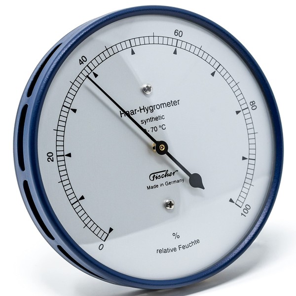 Fischer 122.48 - Synthetic Hair Hygrometer - 103 mm Stainless